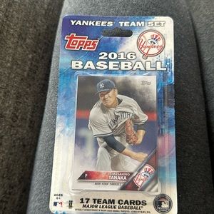 2016 Topps Yankees Team Set unopened